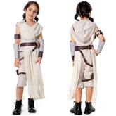 Kinder The Rise of Skywalker Teaser Der Aufstieg Skywalkers Rey Cosplay Kostüm